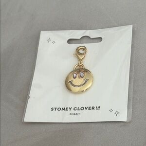 Gold Smiley Charm
Stony Clover Lane